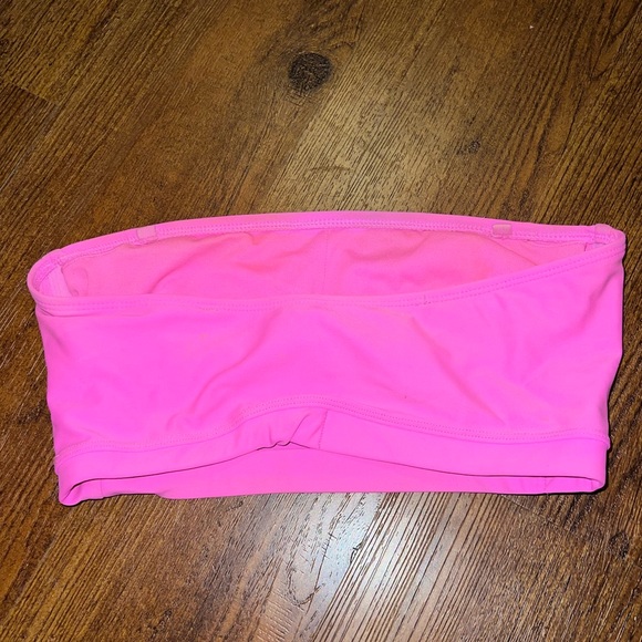 LAST CALL Xhilaration Swim Pink Bandeau Bikini Top Size M - Picture 5 of 8